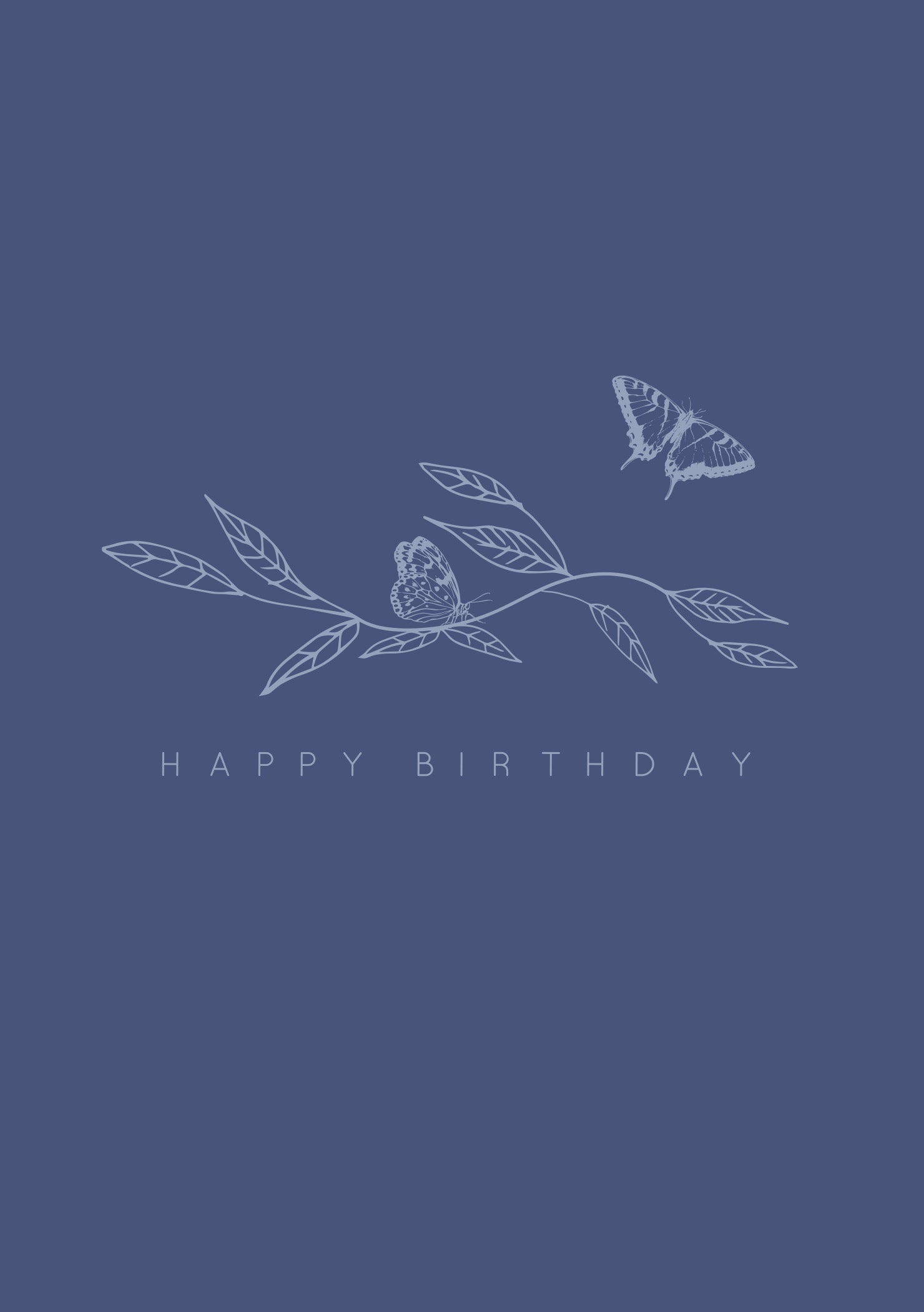 Greeting Card Dainty - FLY AWAY